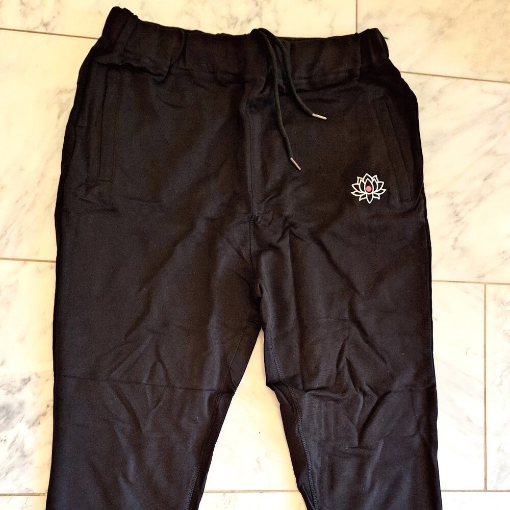 Lotus Supply Unisex Black Joggers